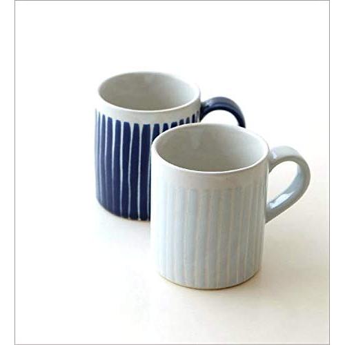 SUI Seto Ceramic 230ml Stripe Mug — Modern Line Design, Microwave & Dishwasher Safe, Made in Japan