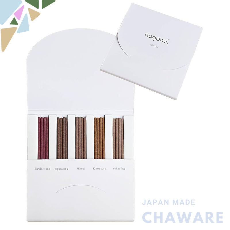 nagomi. Authentic Japanese Natural Incense Sticks – Temple-Inspired Scents for Relaxation, Meditation & Purification (Ma