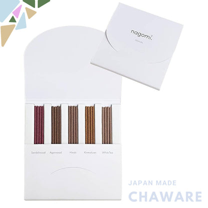 nagomi. Authentic Japanese Natural Incense Sticks – Temple-Inspired Scents for Relaxation, Meditation & Purification (Ma