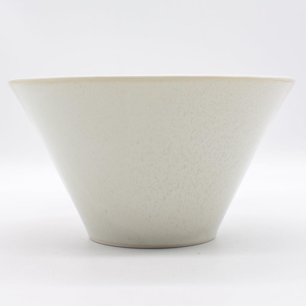 Aito Natural Color Mino Ware Large Donburi/Ramen Bowl 17cm x 9.4cm — Microwave & Dishwasher Safe Japanese Ceramic