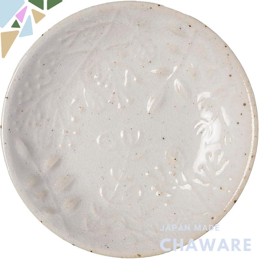 aito Seisakusho "Ha Gohon-te" White Seto-Yaki Ceramic Plates (Various Sizes) – Microwave & Dishwasher Safe