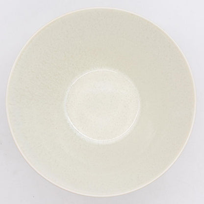 Aito Natural Color Mino Ware Large Donburi/Ramen Bowl 17cm x 9.4cm — Microwave & Dishwasher Safe Japanese Ceramic