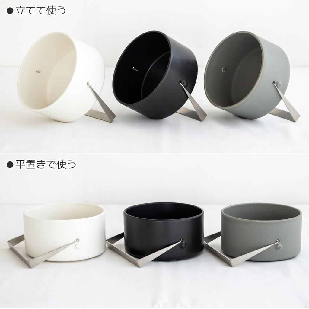 Kamoshika Ceramic Mosquito Coil Holder - Flat Banko-yaki Porcelain, Made in Japan