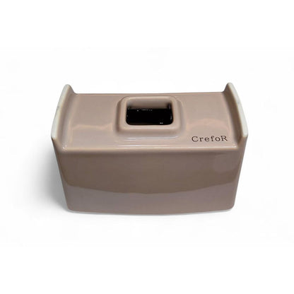 CrefoR Seto-Yaki Japanese Ceramic Coffee Dripper DR001 Beige Pour-Over for Iced Coffee