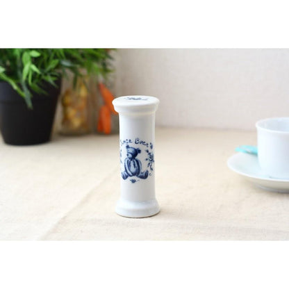 cerapockke Rose Bear 3-Minute Hourglass, Made in Japan Seto Ware Tea Timer for Herb & Black Tea