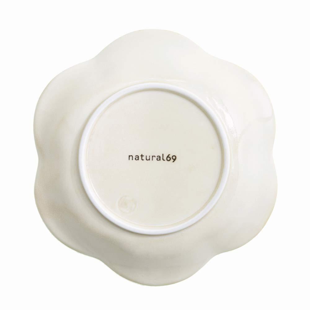 natural69 Hasami-yaki Kohiki Glazed Hexagonal Pressed Small Plate – Japanese Ceramic Side Plate, Microwave & Dishwasher Safe