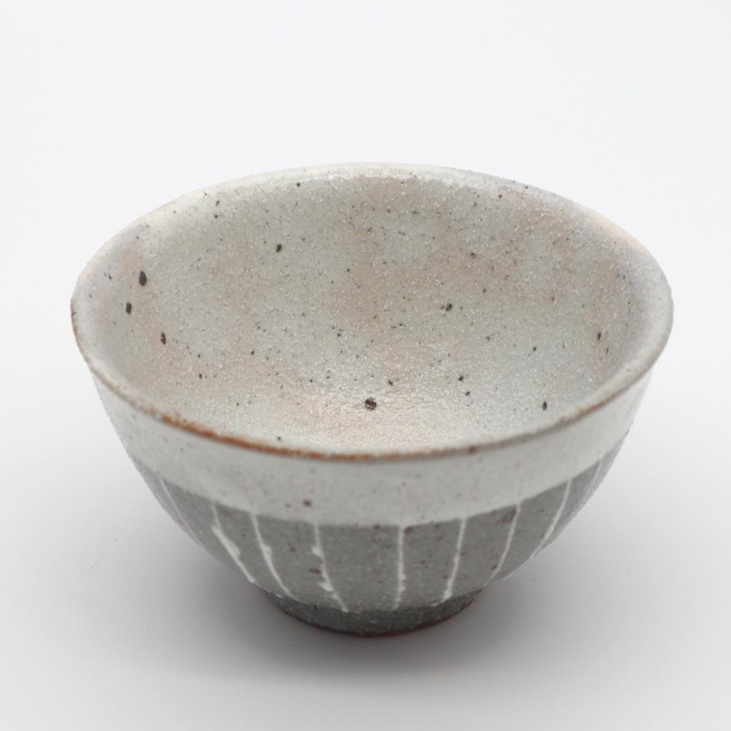 Mino Ware Zogan Tokusa Inlaid Ceramic Bowl & Mug – Japanese Tableware