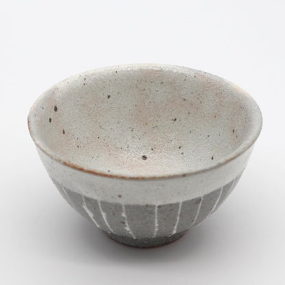 Mino Ware Zogan Tokusa Inlaid Ceramic Bowl & Mug – Japanese Tableware