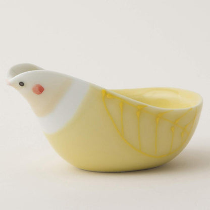 Saikai Pottery Hasami Ware H.Craft "Tori" Bird Tray