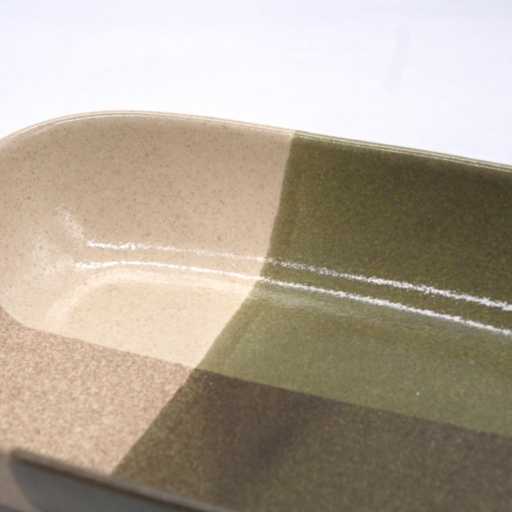 aito Seisakusho Tone on Tone Ceramic Tableware - Microwave & Dishwasher Safe, Mino Ware, Made in Japan