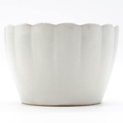 aito Seisakusho "Hana" 9cm Seto Ware Small Bowl - Microwave & Dishwasher Safe, Silver Leaf, Made in Japan
