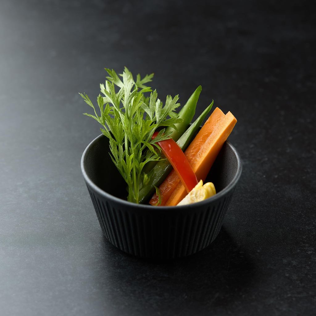 Ware Hendey 11cm Square Unbreakable Small Bowl - Premium Black, Heat-Resistant to 240°C, Microwave & Dishwasher Safe, High-Durability BPA-Free Resin Tableware with Ceramic Look - Made in Japan