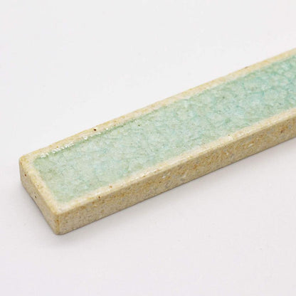 Utsuwa Roan Seto-yaki "Jike" Ceramic Tableware Collection – Square Plates, Long Fish Plates & Chopstick Rests (Made in Japan, Enhances Food Presentation)