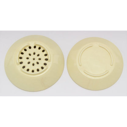 SOUSEN 15cm Seto Ware Medium Draining Plate with Black Cat Pattern (Assorted Colors)