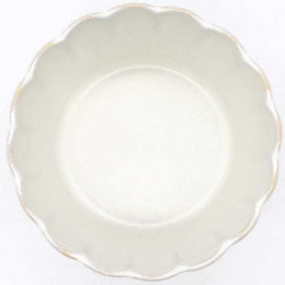 aito Seisakusho "Hana" 9cm Seto Ware Small Bowl - Microwave & Dishwasher Safe, Silver Leaf, Made in Japan