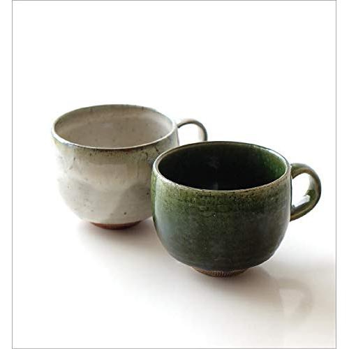Seto-Yaki Ceramic Coffee Mug – Japanese Handcrafted Comb-Pattern Chamfered Round Design