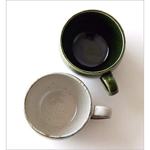 Seto-Yaki Ceramic Coffee Mug – Japanese Handcrafted Comb-Pattern Chamfered Round Design
