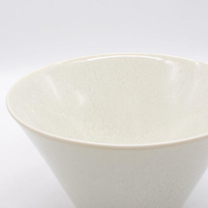 Aito Natural Color Mino Ware Large Donburi/Ramen Bowl 17cm x 9.4cm — Microwave & Dishwasher Safe Japanese Ceramic