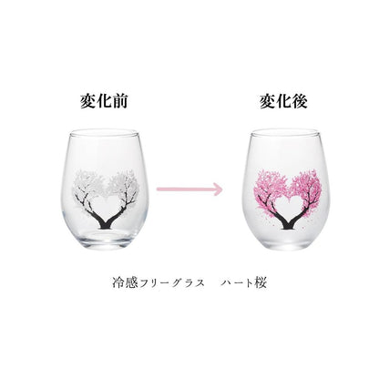 Marumo Takagi Thermochromic Heat-Sensitive Glass Tumbler – Japanese Decorative Drinkware
