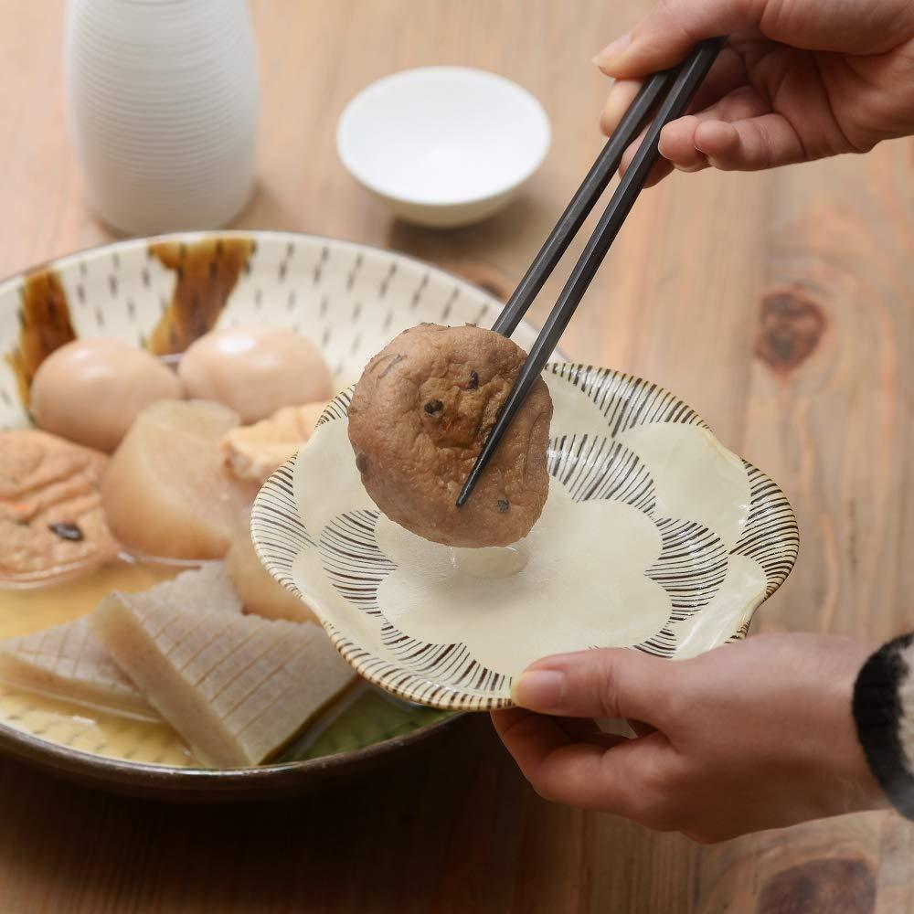natural69 Hasami-yaki Kohiki Glazed Hexagonal Pressed Small Plate – Japanese Ceramic Side Plate, Microwave & Dishwasher Safe