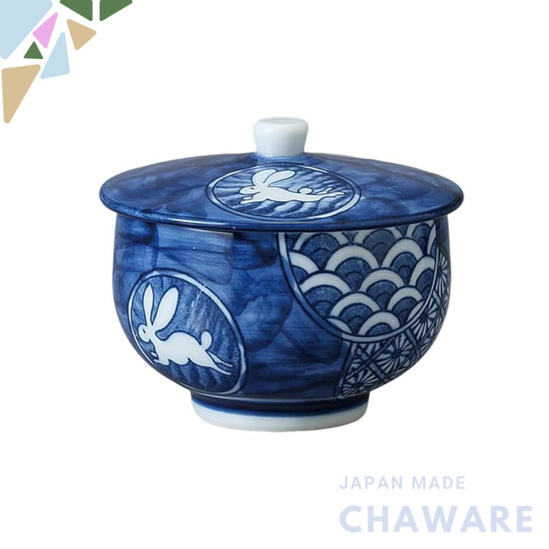 【made in japan】
Ale-net Kyoshōzui Covered Tea Bowl Set, Includes Sencha and Yunomi, Porcelain, Dishwasher and Microwave 