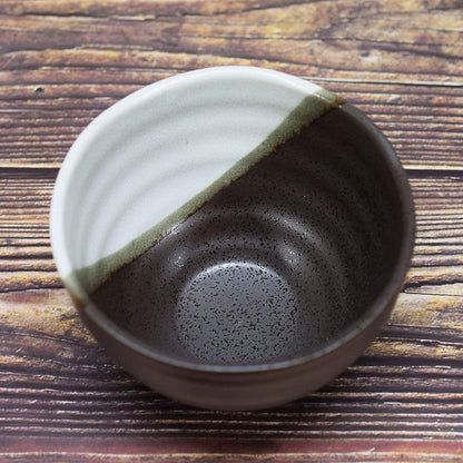 [made in Japan] Kutani Porcelain Small Rice Bowl "Hidamari" - Japanese Ceramic Tableware, Authentic Japanese-Made Donburi Dish, for Serving Delicious Meals
