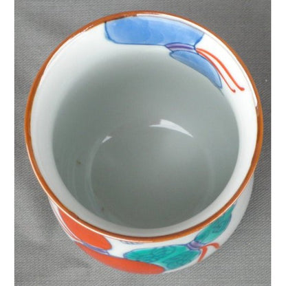 【made in japan】
Arita Porcelain Tokushichi Kiln Small Hōshaku Teacup (Model 26967) - Elegant Japanese Design for Tea Lovers