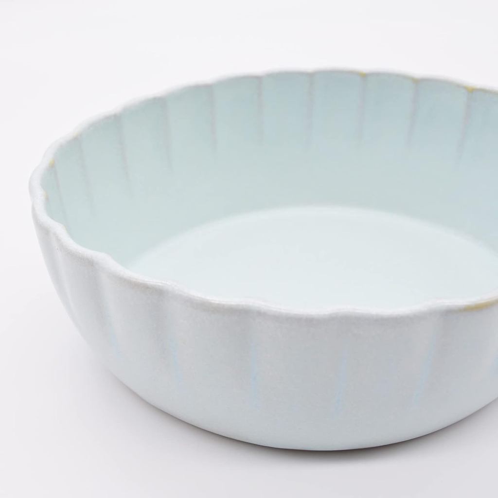 aito Seisakusho "Hana" 390ml Seto Porcelain Bowl — Microwave & Dishwasher Safe, Made in Japan