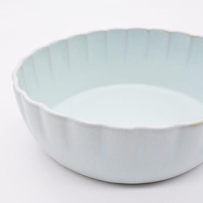 aito Seisakusho "Hana" 390ml Seto Porcelain Bowl — Microwave & Dishwasher Safe, Made in Japan
