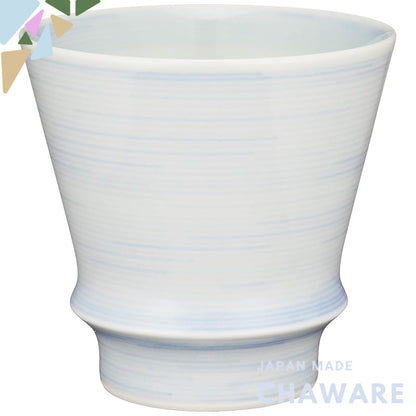 【made in japan】
Arita Porcelain "Supreme Shouchu Glass" Silk Thread Tumbler - 280ml Capacity, Microwave and Dishwasher S