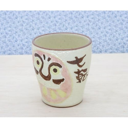 【made in japan】
Craftsman House Mino Ware Japanese Teacup, Daruma Lucky Charm Design, Made in Japan, Perfect for Tea Lovers and Collectors