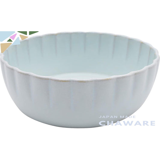 aito Seisakusho "Hana" 390ml Seto Porcelain Bowl — Microwave & Dishwasher Safe, Made in Japan