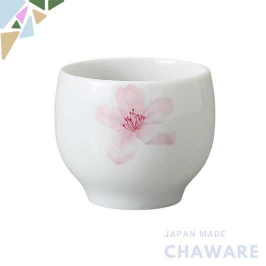 【made in japan】
Ale-net Cherry Blossom Tea Cup and Sencha Bowl Set, 7.7×6.4cm, Dishwasher and Microwave Safe, Made in Ja