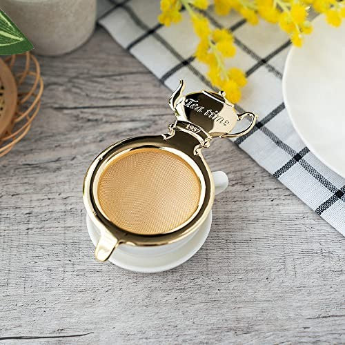 【made in japan】
Gold Tea Time Tea Strainer Set - Enhance your tea experience with this elegant 018220 tea strainer and set, perfect for brewing and serving tea. Ideal for tea lovers!