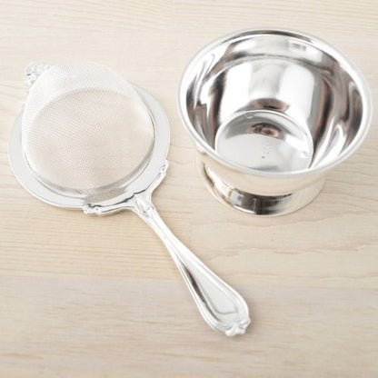 【made in japan】
Takakuwa Metal Nooble Tea Strainer in Silver – Perfect for Brewing Fresh Tea with Style and Precision