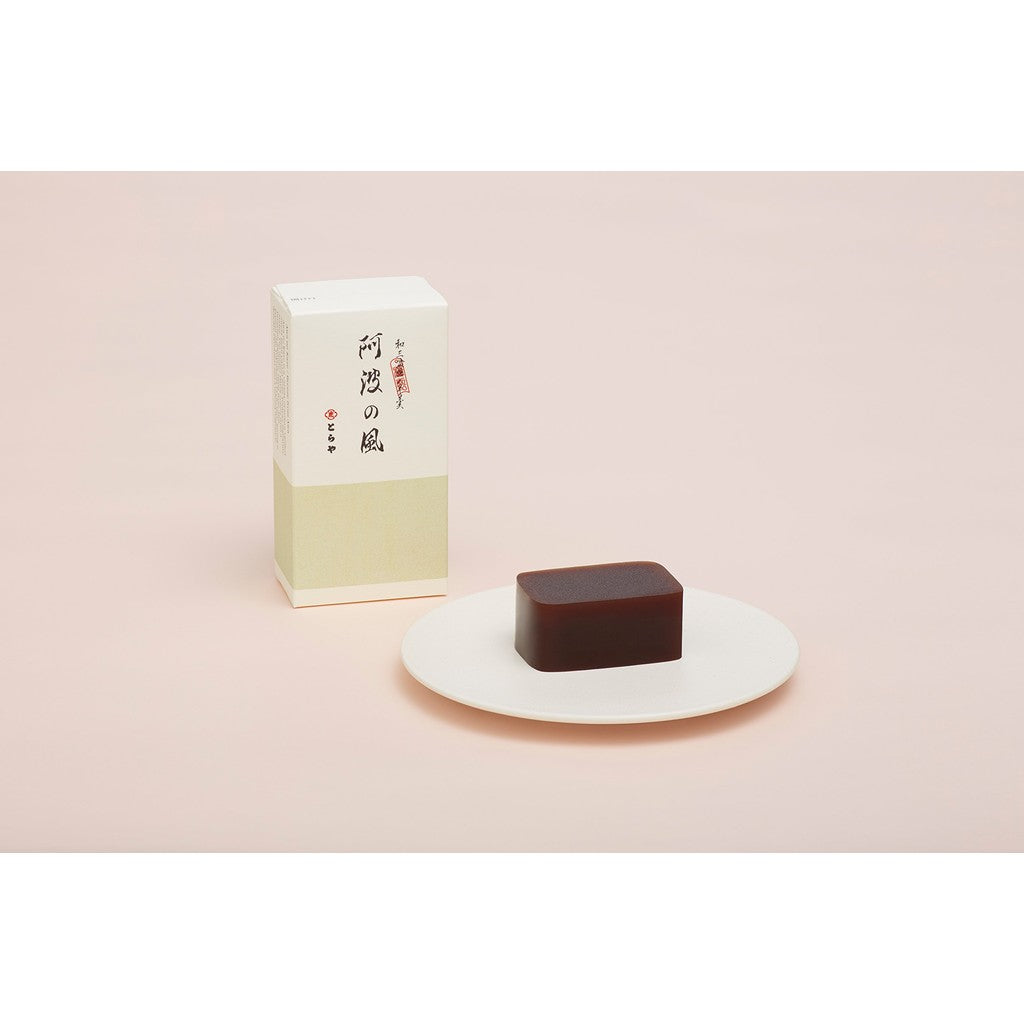Toraya Medium-Sized Yokan – Pack of 4 Traditional Japanese Desserts, Soft & Sweet Bean Jelly Treats, Perfect for Gifts and Tea Time.chaware