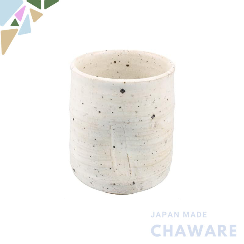【made in japan】
Mino Ware "Ono Shigeho" Tea Cup, 270ml Capacity, Iron Powder Finish, White, Made in Japan, Perfect for T