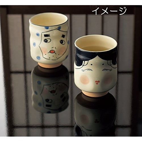 【made in japan】
Minoyaki Sushi Tea Cup "Hyottoko" W20261 - Traditional Japanese ceramic, perfect for enjoying sushi and tea. Ideal for collectors and home dining.