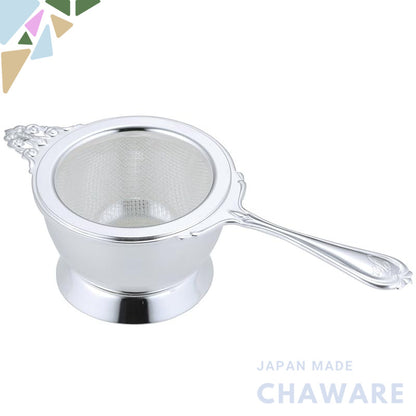 【made in japan】
Takakuwa Metal Nooble Tea Strainer in Silver – Perfect for Brewing Fresh Tea with Style and Precision