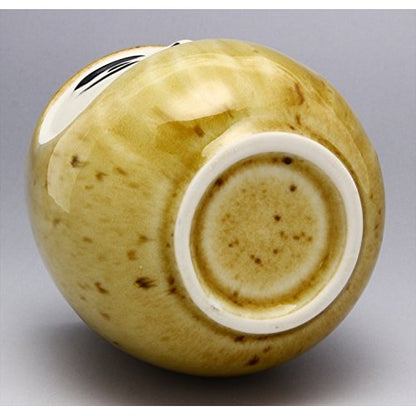 【made in japan】
Mino Ware Feng Shui Daruma Sushi Teacup (Good Fortune for Family) K11214 - Elegant ceramic cup perfect for enhancing family harmony, ideal for sushi lovers!