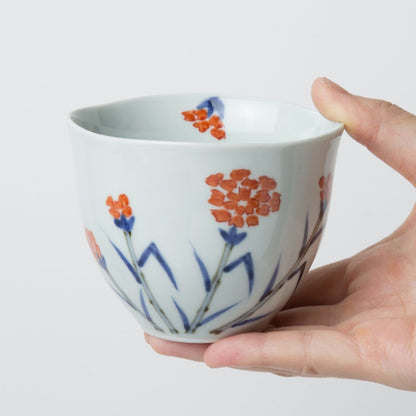 【made in japan】
Ranchant New Free Cup Multi, 9.7x7.6cm, Carnation (May) – Arita-Yaki, Made in Japan, Perfect for Your Daily Use, Ideal Gift Option for Special Occasions