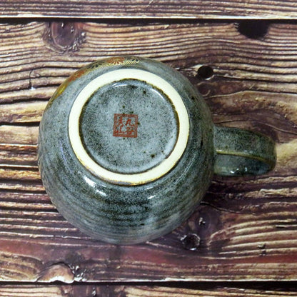 Stylish Kutani Ware Mug with Kinka Design - High-Quality Ceramic Tableware, Premium Japanese Brand, Made in Japan. Perfect for Tea or Coffee Lovers!chaware