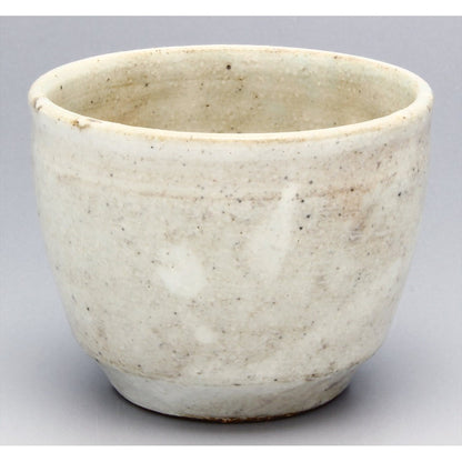 【made in japan】
Mino Ware "Ono Shigeho" Waist-turned Teacup, 180ml Capacity, Made in Japan, Stoneware Tea Cup, Rustic Powder-Glazed Finish, 134-0007