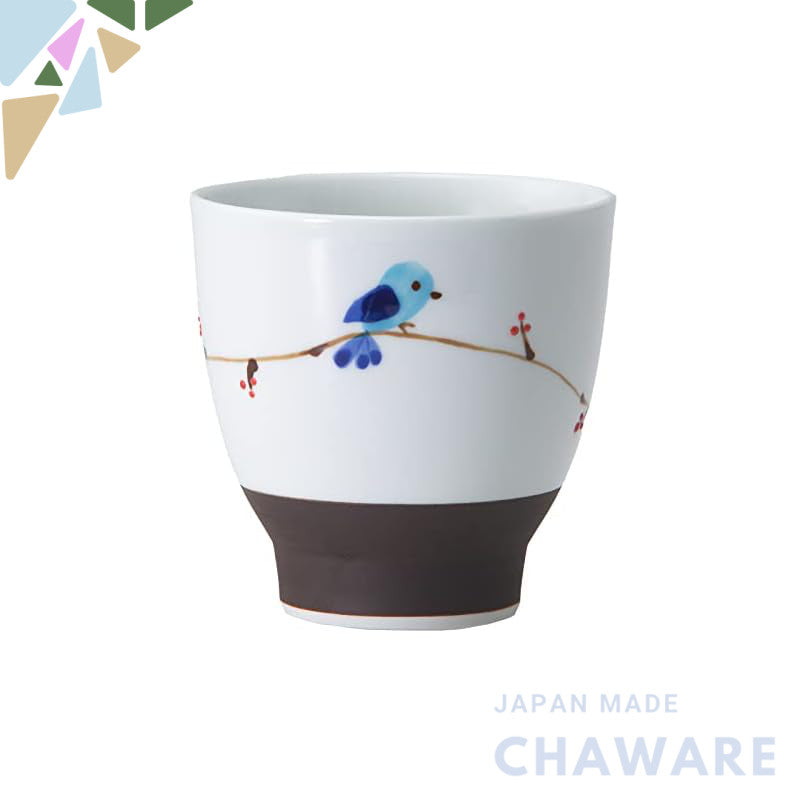 【made in japan】
Nishikai Pottery Hasami Ware Humming Blue Teacup, Diameter Approximately 8cm, Stylish Japanese Ceramic C