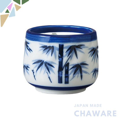 【made in japan】
Ale-net Japanese Tea Cup, 7.5×6cm, Screw-Shaped Thick Bamboo Design, Dishwasher and Microwave Safe, Made