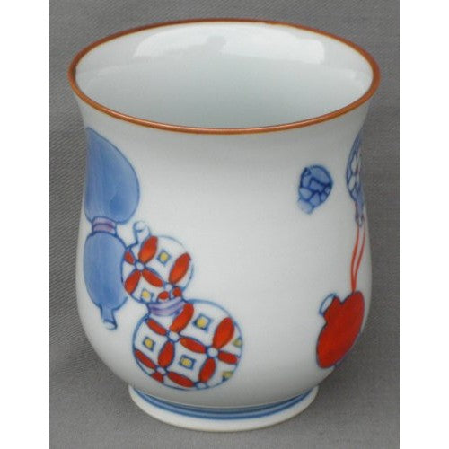 【made in japan】
Arita Porcelain Tokushichi Kiln Small Hōshaku Teacup (Model 26967) - Elegant Japanese Design for Tea Lovers
