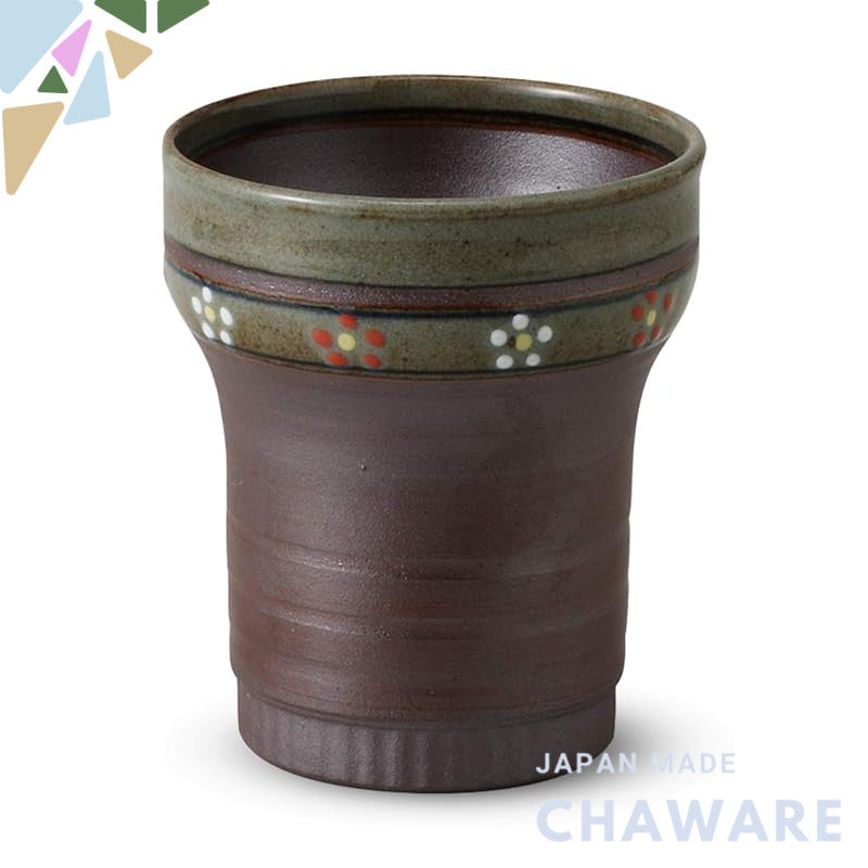 【made in japan】
Arita Porcelain Double-Wall Insulated Shochu Cup with Plum Blossom Design (270cc) - Ideal for Hot and Co