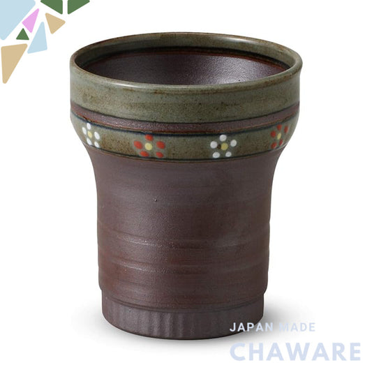 【made in japan】
Arita Porcelain Double-Wall Insulated Shochu Cup with Plum Blossom Design (270cc) - Ideal for Hot and Co
