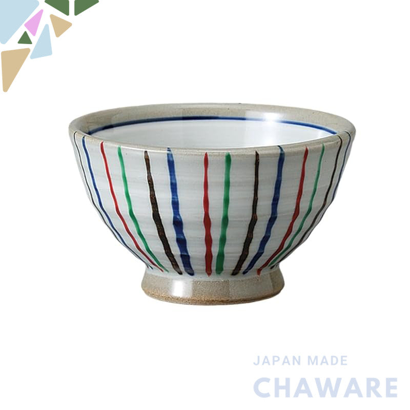 【made in japan】
Ale-net Japanese Tea Cup, Sencha Bowl, 8.8×5.5 cm, Nishikizuko Style, Microwave Safe, Mino Ware, Made in