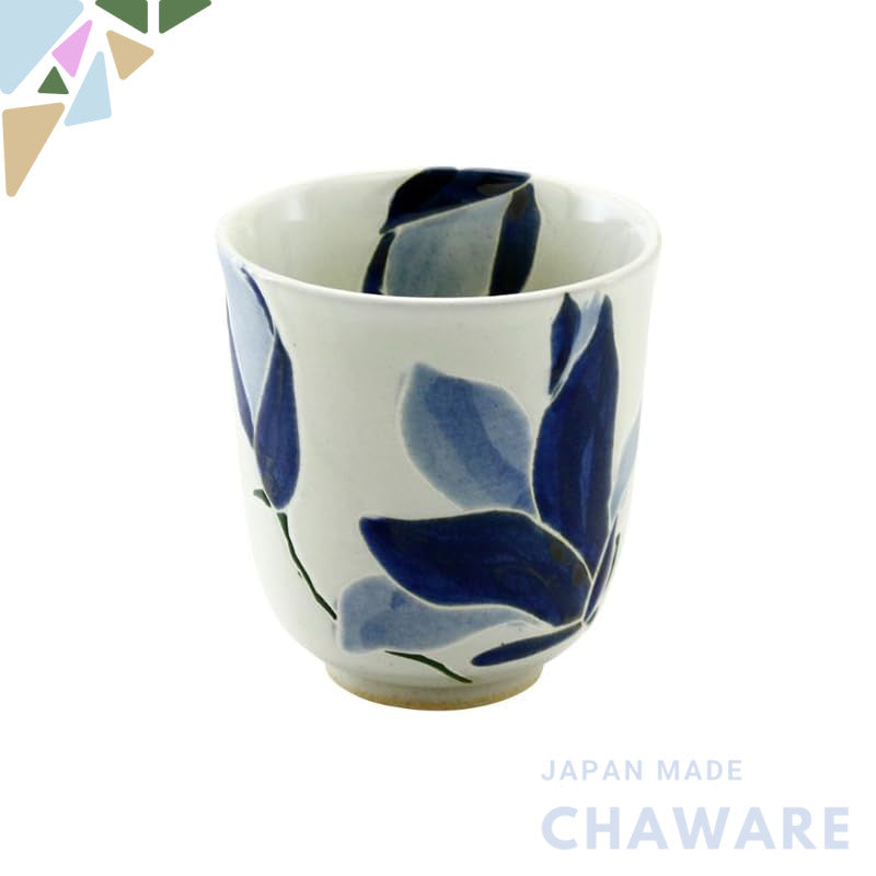 【made in japan】
RAO3Z Ranchant Large Blue Tea Cup (White) Φ7.5x8 cm - Arita Ware, Japanese Craftsmanship, Featuring Magn